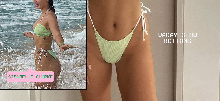 Vacay Glow Bottoms Matcha