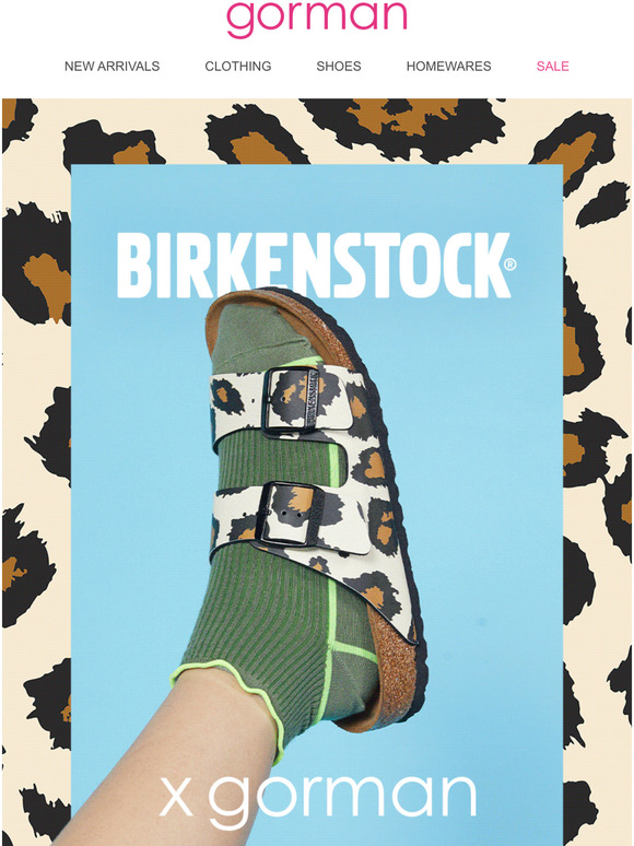 gorman birkenstocks