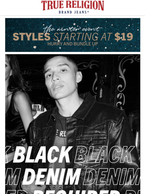 True Religion Party Like Its 1999 Milled