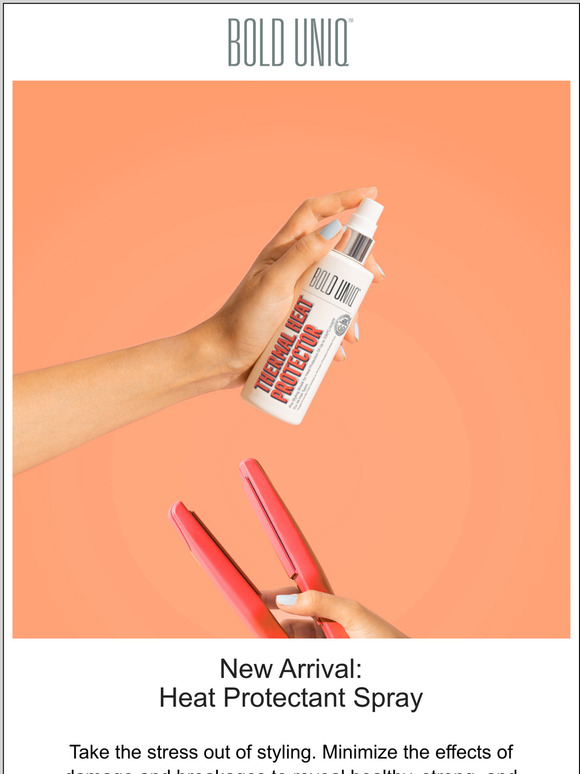 Bold Uniq Meet the new Heat Protector Spray! Milled