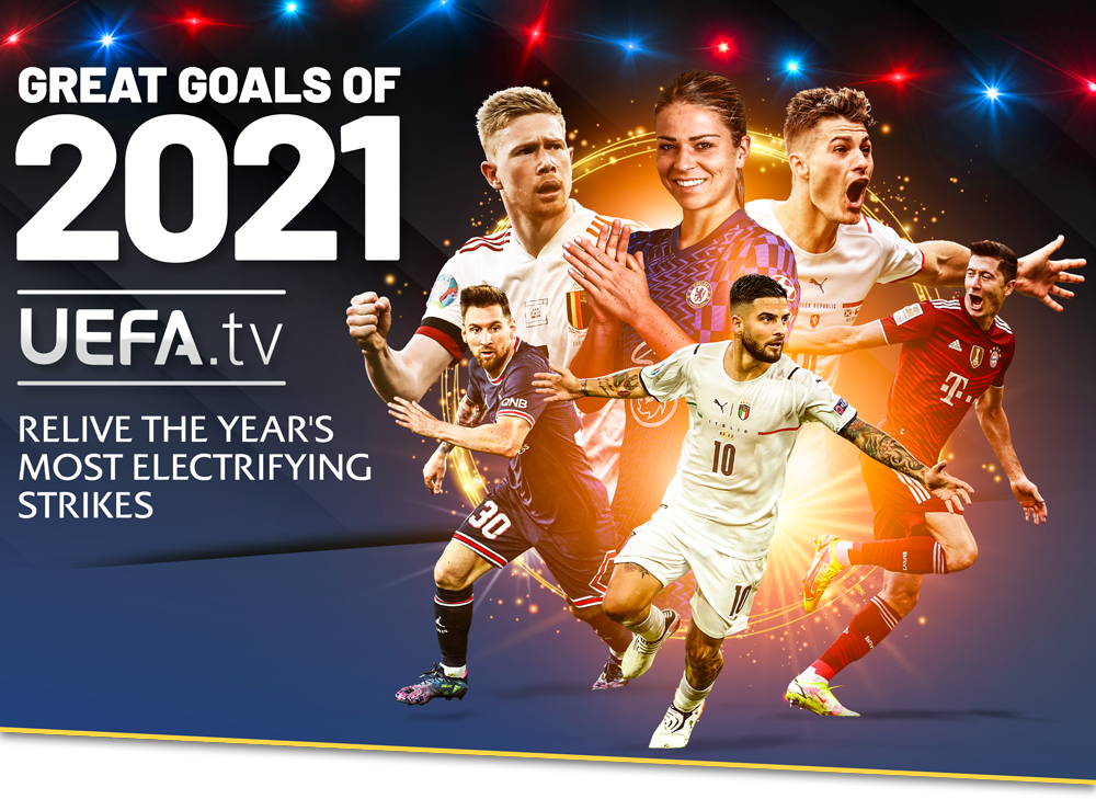 store.UEFA.com Global: Join our celebration of 2021s best goals