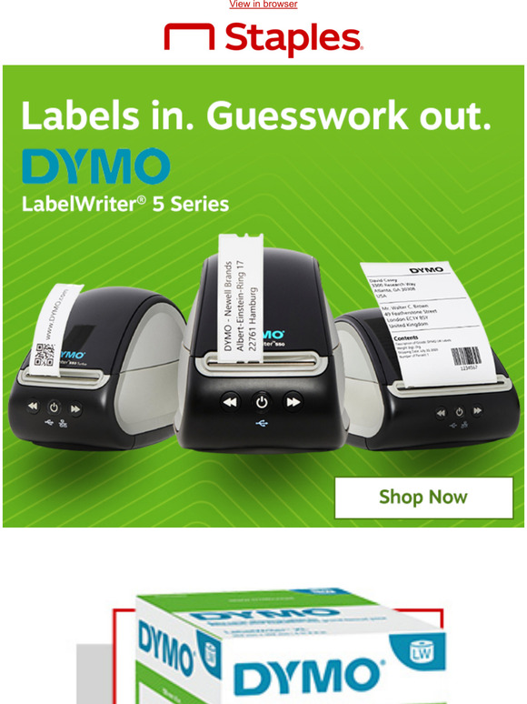 Dymo LabelWriters have got even better