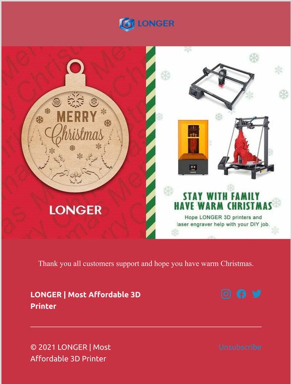Merry Christmas to all - LONGER 3D