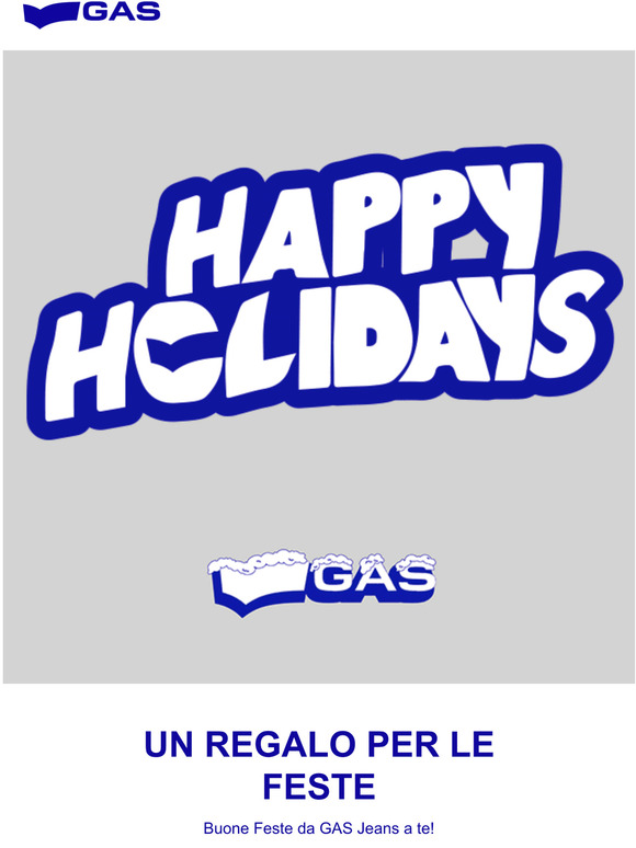 Buone Feste: un regalo da GAS Jeans