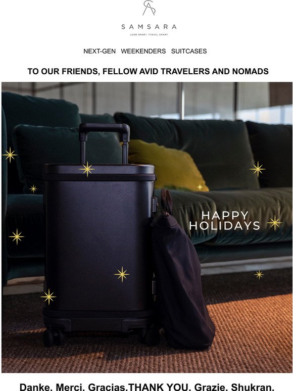 Make Your Travels Merry and Bright 