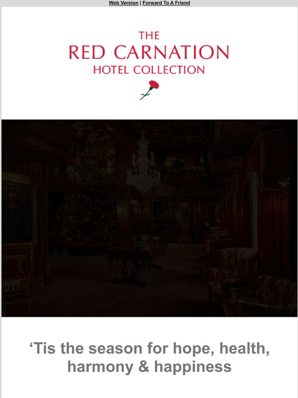 -wishing you a beautiful festive season from Red Carnation Hotels & the Tollman family