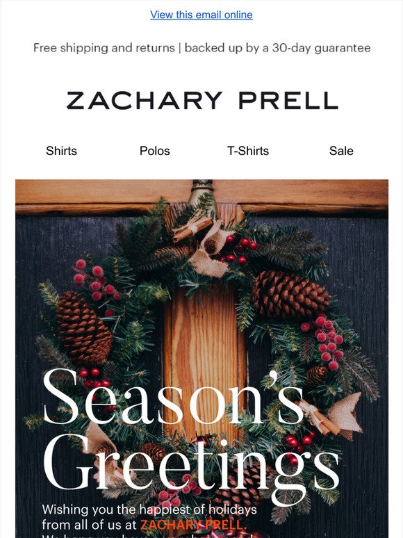 Happy holidays from Zachary Prell