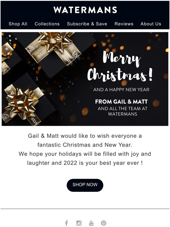 Wishing you a Merry Christmas