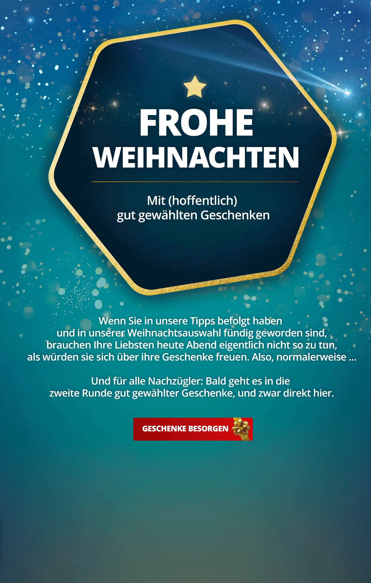 Frohe Weihnachten