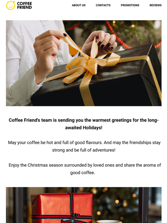 Merry Christmas from your Coffee Mates!