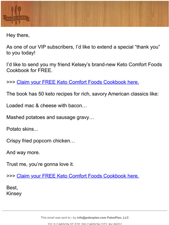 PaleoPlan: Youre now a VIP subscriber at PaleoPlan | Milled