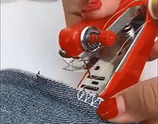Sun Mini Stapler Model Sewing Machine -Color Red