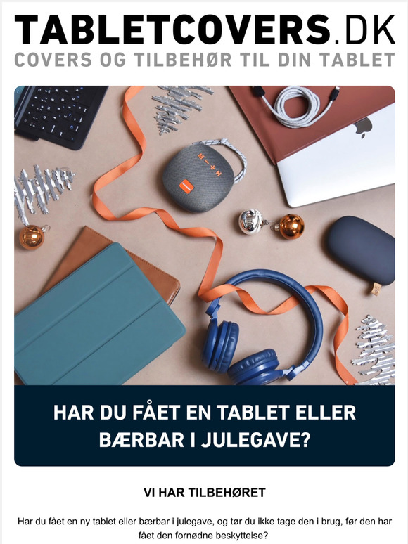 Har du fet en ny tablet eller brbar i julegave? 