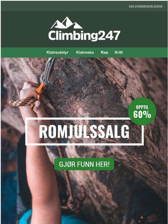 Romjulssalg: Opptil 60% rabatt
