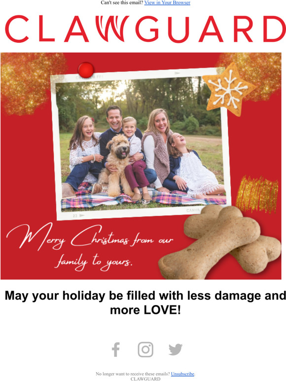 Merry Christmas from Clawguard!