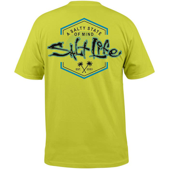 Salty Sailfish Salt Wash Long Sleeve Pocket Tee