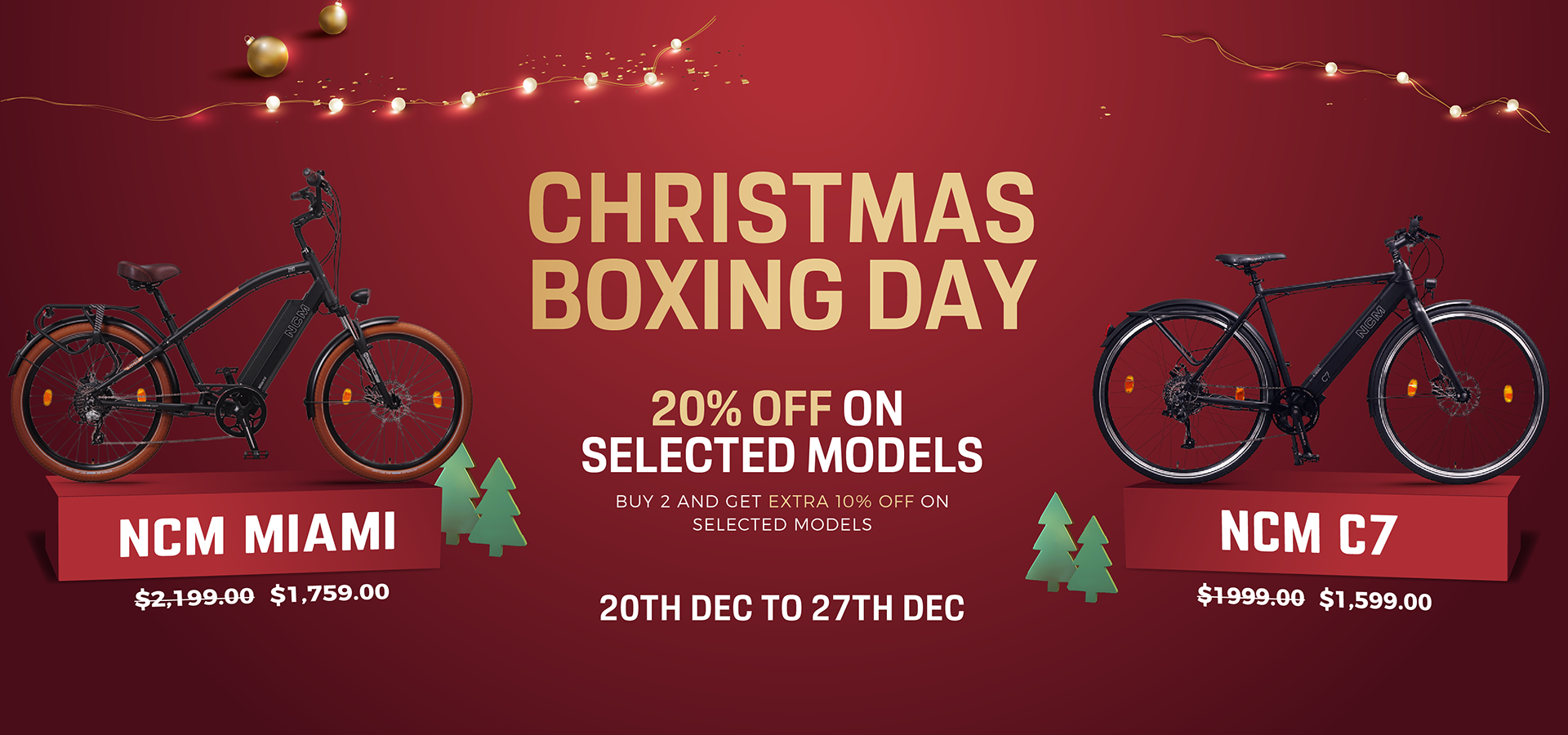 Mountain bike boxing day 2024 sale