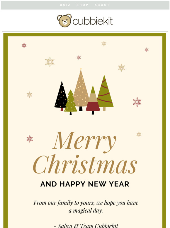 Happy Holidays!