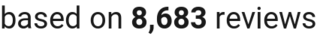 number of reviews