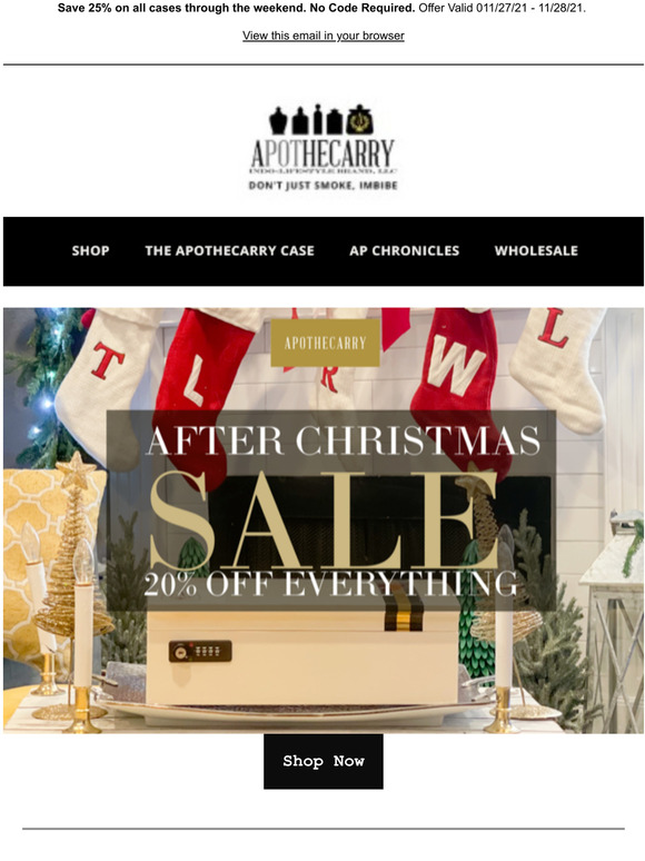 20% Off Sale