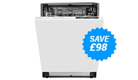 Rangemaster RDWT6012/I1E Built-In Fully Integrated Dishwasher