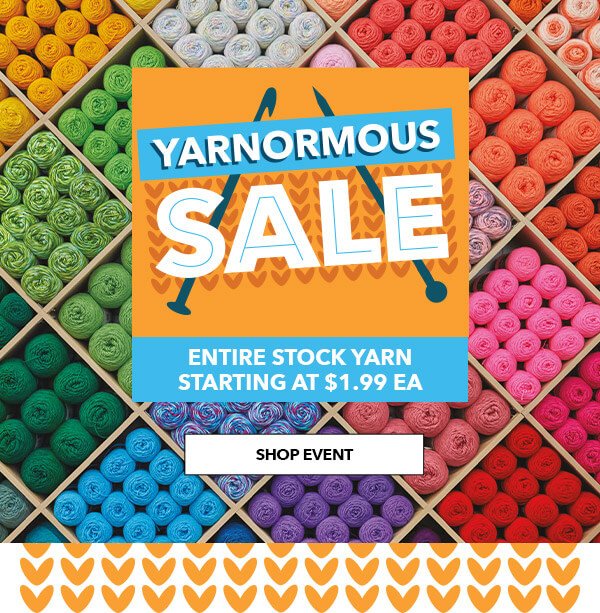 JoAnn Yarnormous Yarn Sale Starting at $1.49 :: Southern Savers