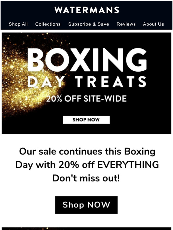 Big Boxing Day Discounts