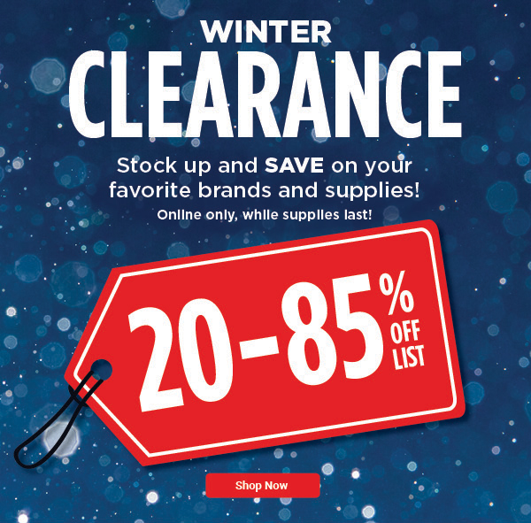 Save BIG with WINTER CLEARANCE! - Blick Art Materials