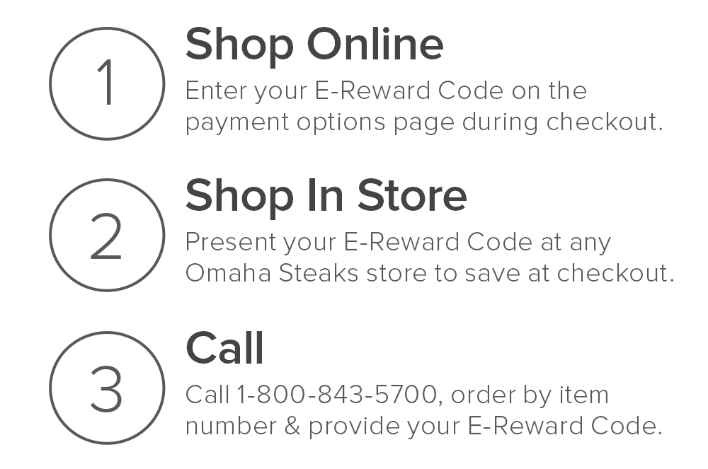 Ho-Ho-hold up! $30 Reward Card ENDS soon. - Omaha Steaks