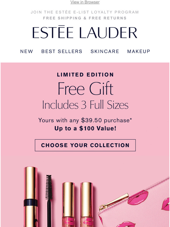 Estée Lauder Email Newsletters Shop Sales, Discounts, and Coupon Codes