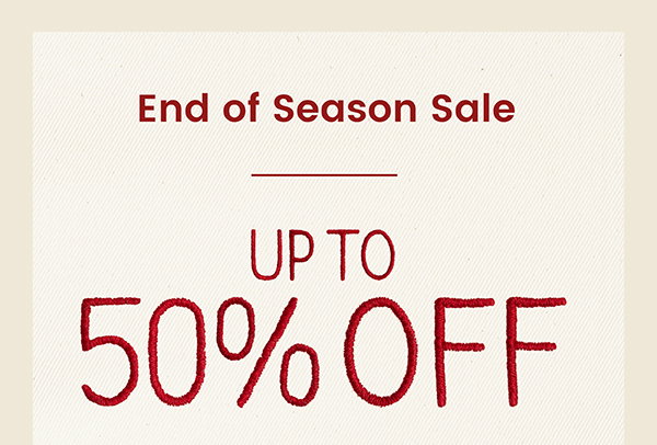 Up to 50% off