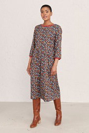 Kennack Sands Striped Cotton Dress