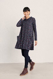 Sea Oak Jersey Swing Dress
