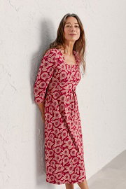 Seed Packet Bamboo Jersey Midi Dress