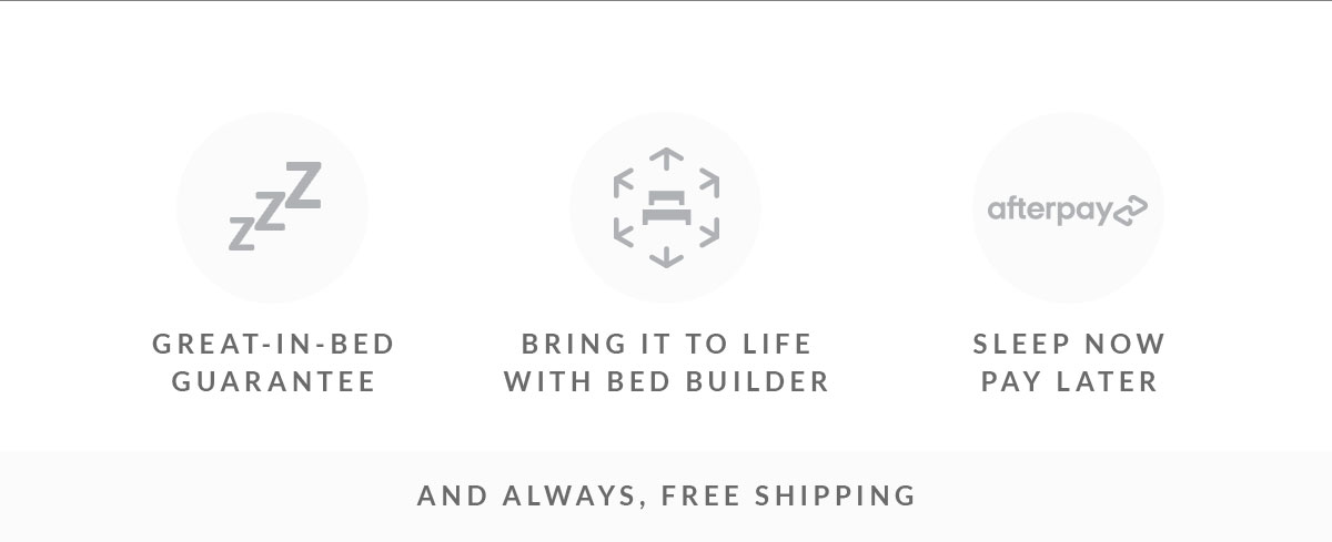 Great in bed.