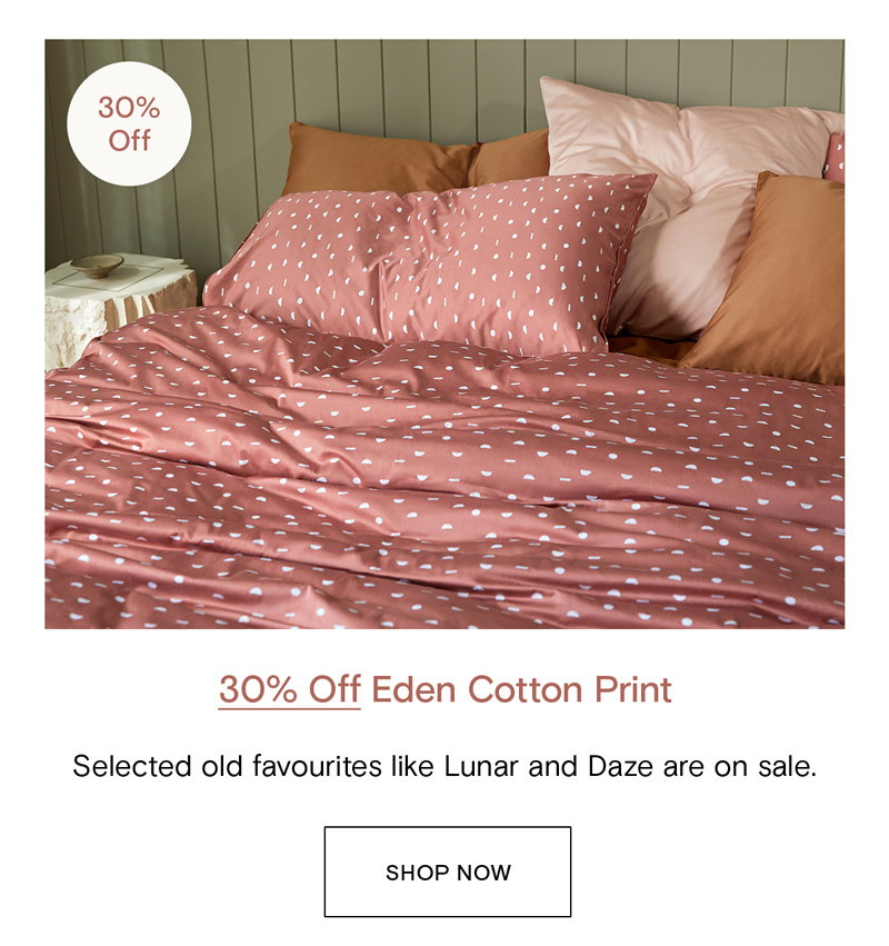 20% off Eden Cotton Print