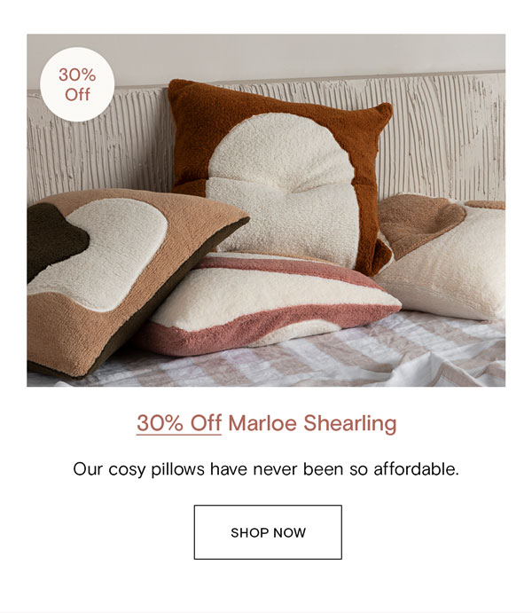 30% Off Marloe Shearling