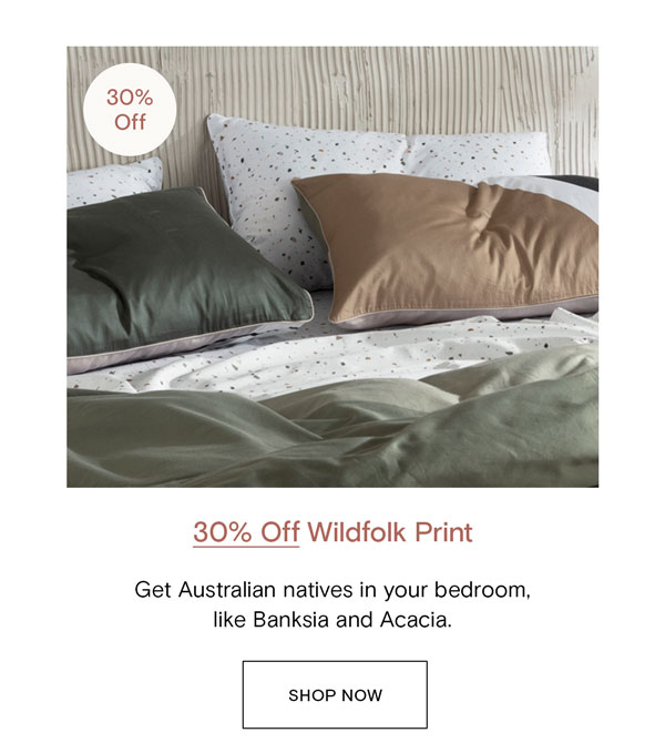 30% Off Wildfolk Print