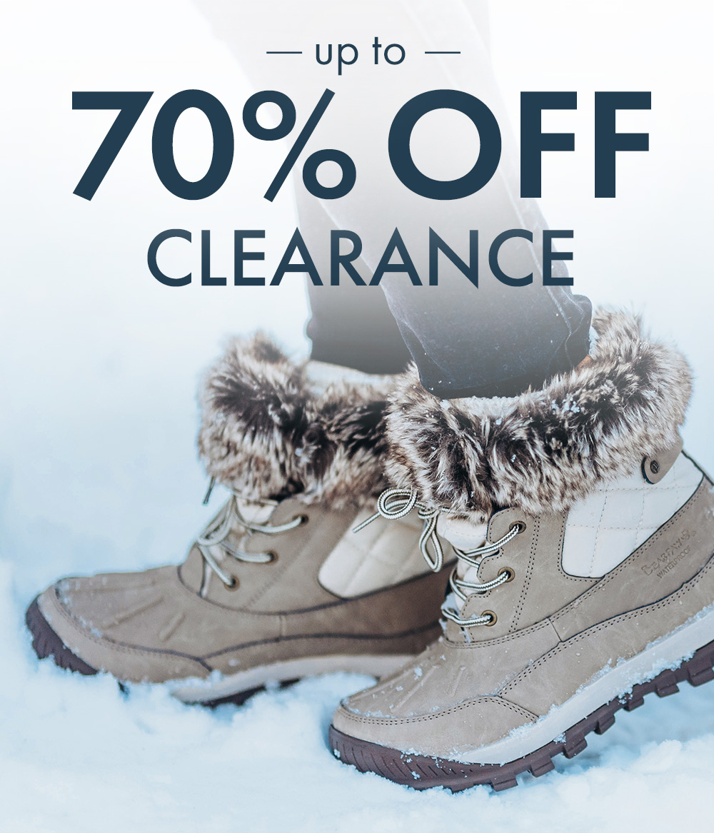bearpaw clearance