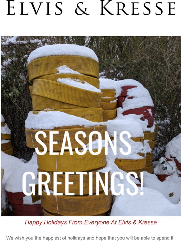 Seasons GreetingsMilled Account!