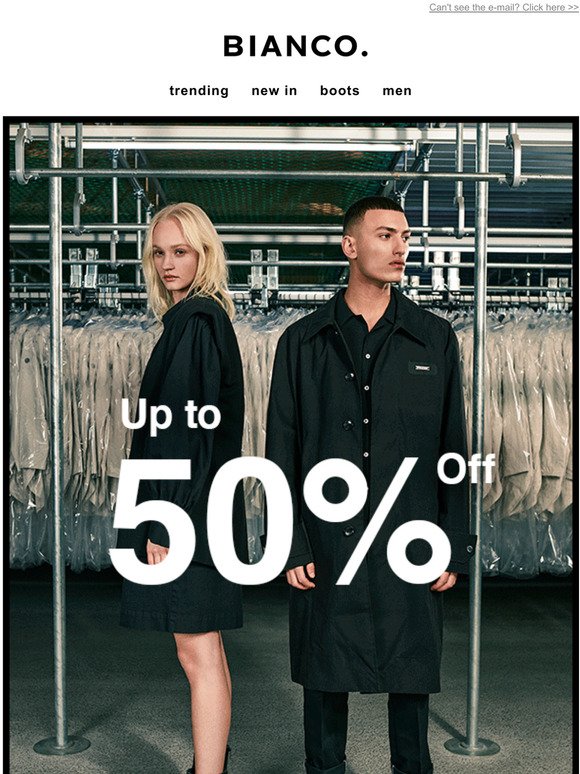 SALE - up to 50% off