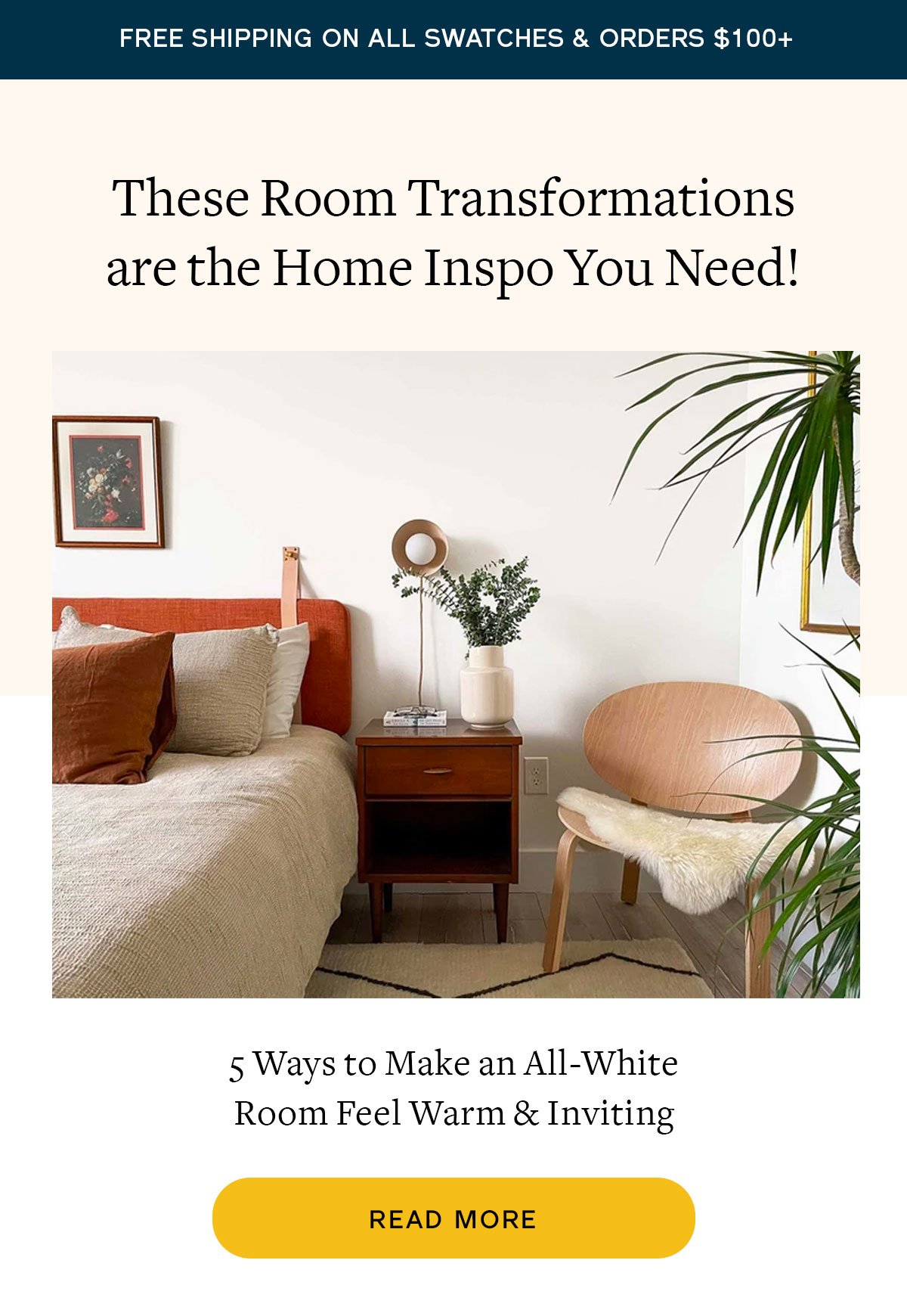 Blog: 5 Ways to Make an All-White Room Feel Warm and Inviting