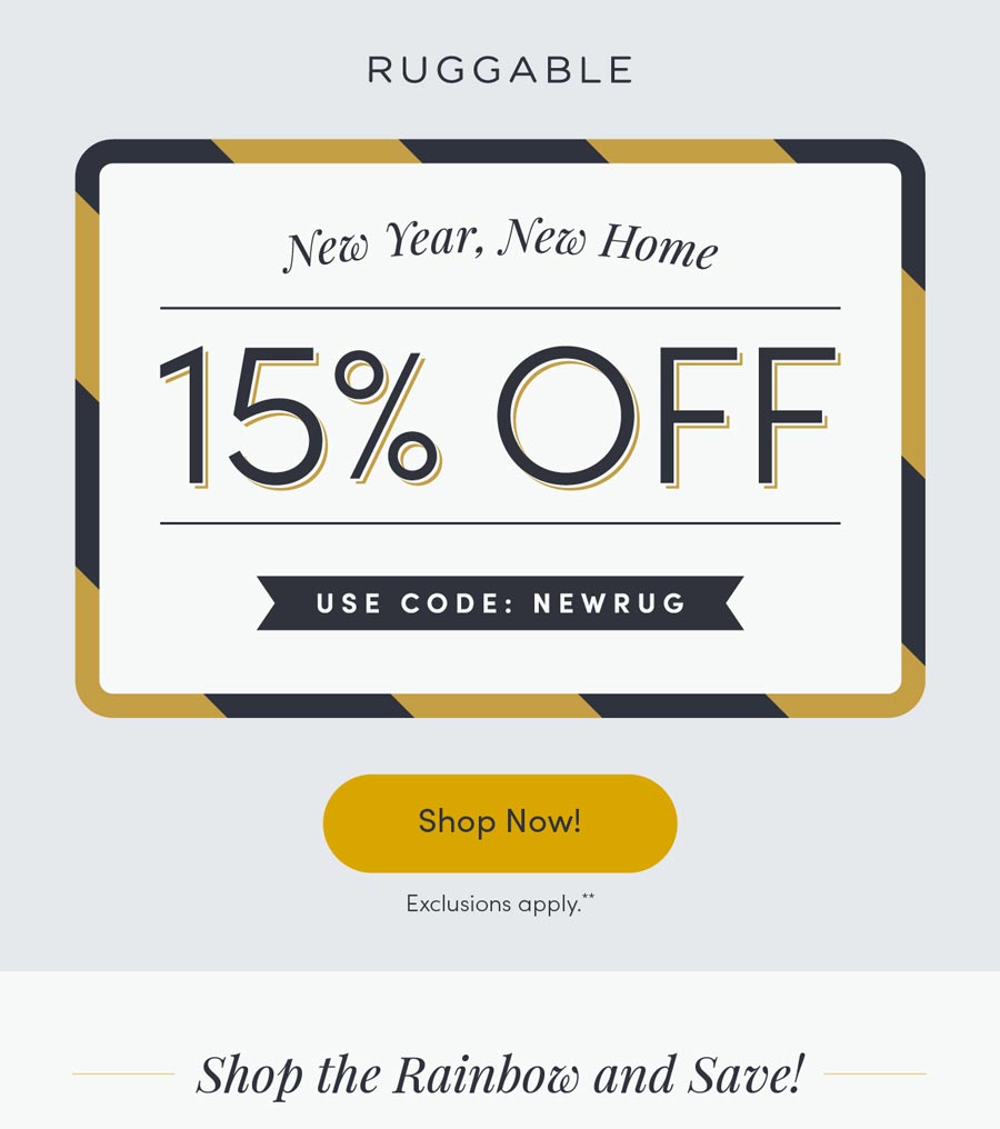 Ruggable Every Color of the Rainbow, on Sale Now! Milled