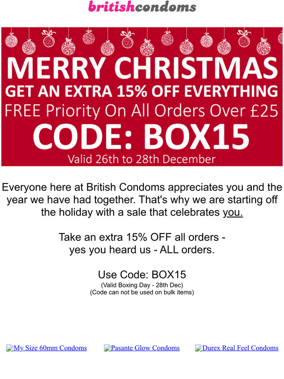 Boxing Day Savings are here!  