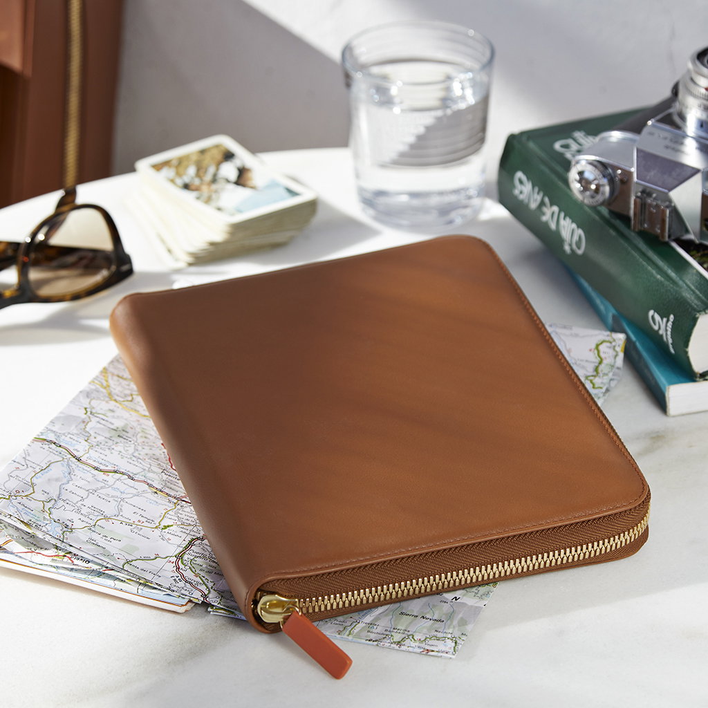 Tan First Class Tech Case