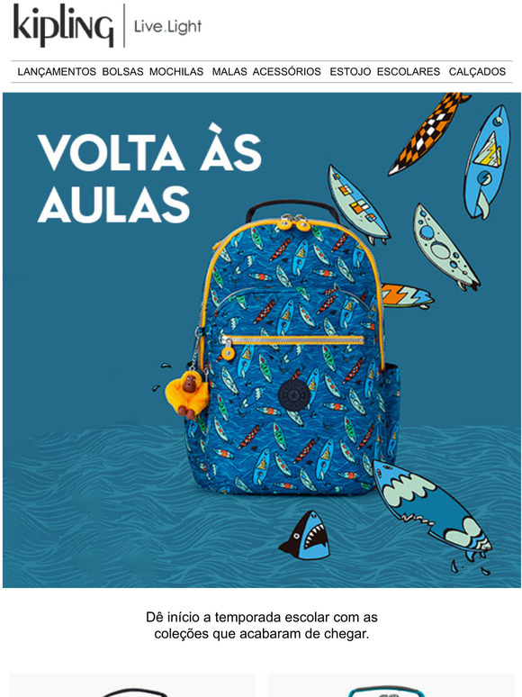 kipling live light bolsa