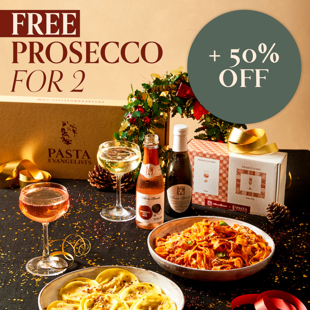 Pasta Evangelists: 50% off + FREE Prosecco for 2! | Milled