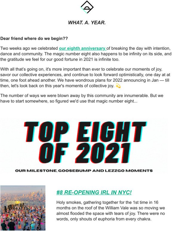 Our 2021 Community Letter 