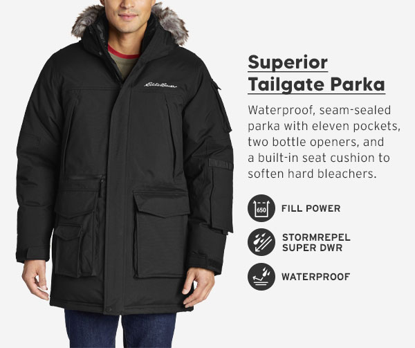 Superior sales tailgate parka