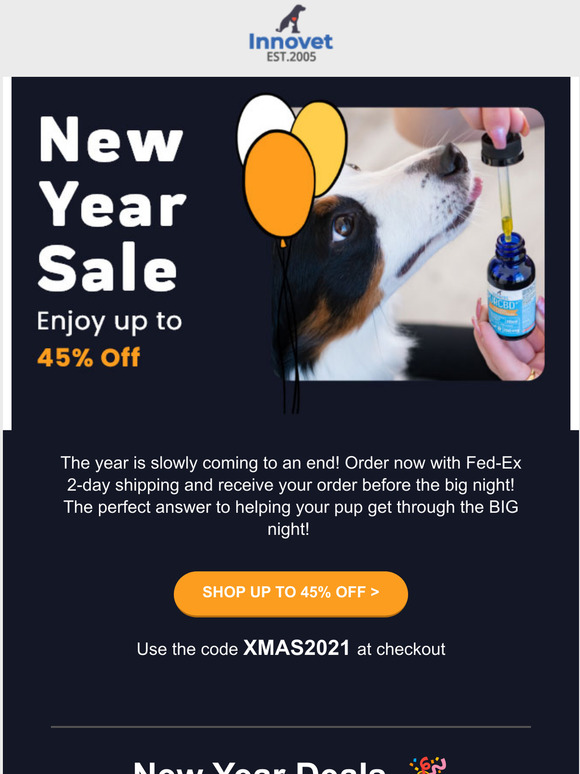 The Year Is Coming To An End And So Is Our Sale! 